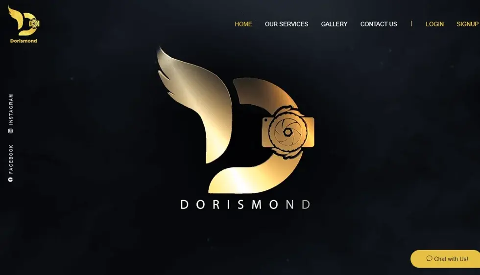 Doris Mond website portfolio screenshot